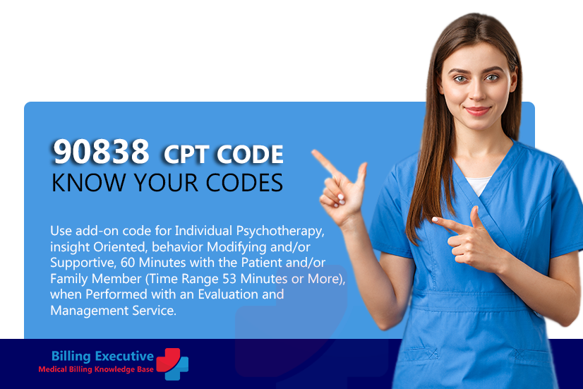 90838 CPT CODE: KNOW YOUR CODES