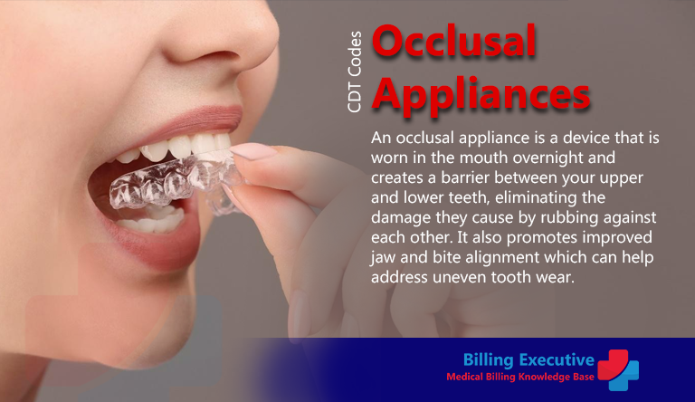 CDT Codes For Occlusal Appliances