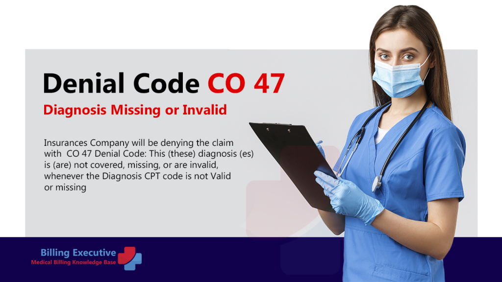 Denial Code CO 47: Diagnosis Missing or Invalid
